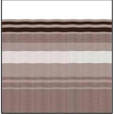 Whole-In-One 18 ft. 2 in. Sierra Brown Dune Stripe White Weatherguard WH2604166